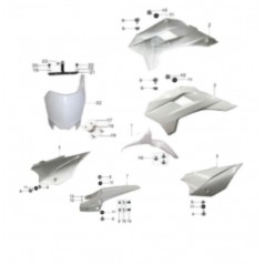 Plastiche KAYO TT Kit Completo