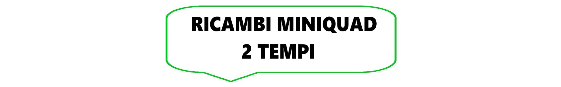 Ricambi MiniQuad 2 Tempi
